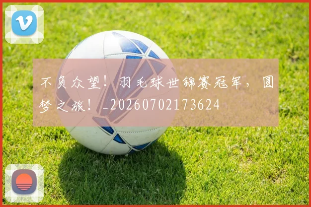 不负众望!羽毛球世锦赛冠军,圆梦之旅!_20260702173624